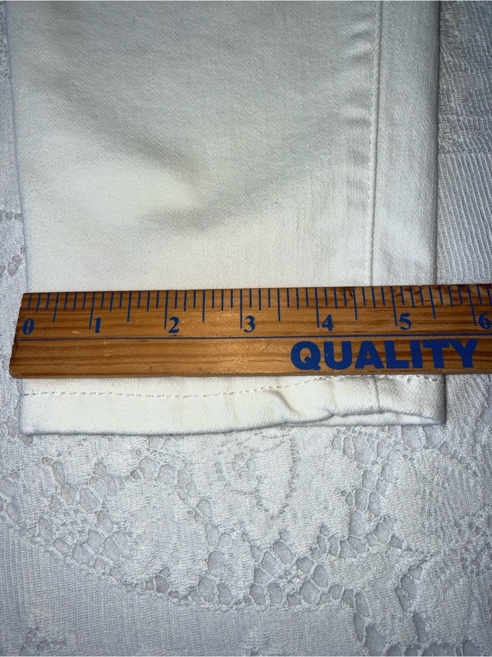 Banana Republic Mr Skinny Fit White Denim Jeans Women’s Petite 30/10 - Picture 9 of 13